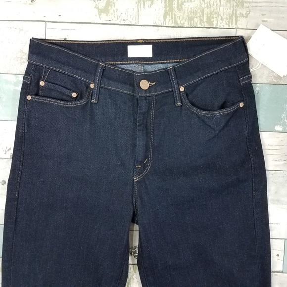 Mother Looker Ankle Fray Jeans So Good Wash 28 29 - Picture 3 of 8